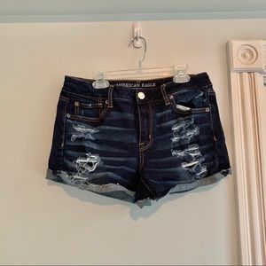American Eagle High-Rise Jean Shorts